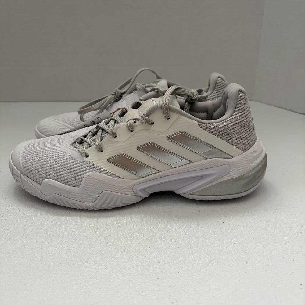 Adidas Barricade 13 White Hard Court Women’s Tennis Shoes Size 9, NWT